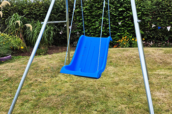 Lots of enjoyment will be had on this new Adult Swing in Day Services, Caistor