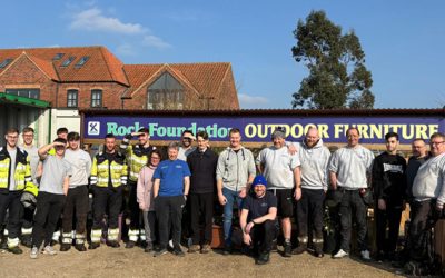 Volunteers from Stallingborough Power Station return to help with Spring Clean