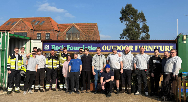 Volunteers from Stallingborough Power Station return to help with Spring Clean