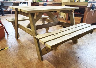 Picnic bench