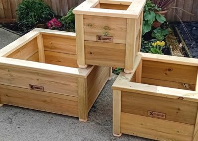 Wooden Planter Boxes