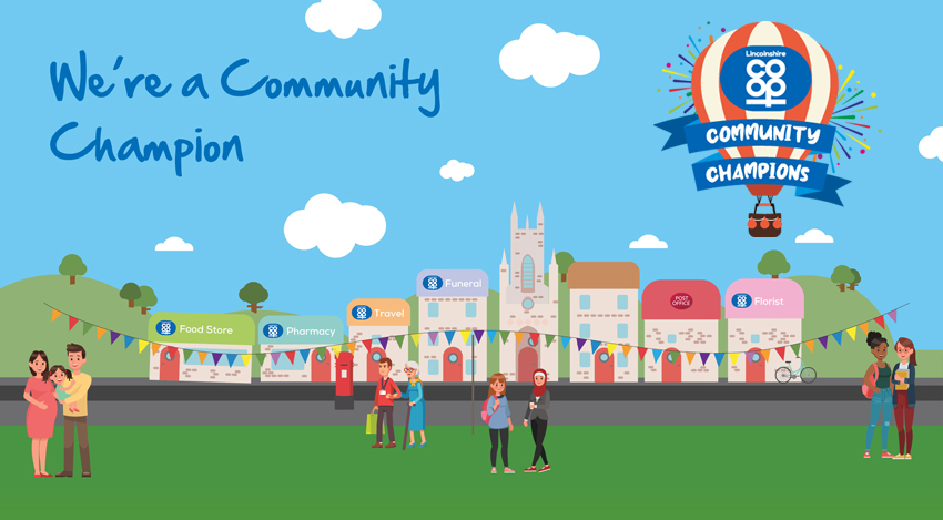 Rock Foundation UK Ltd has been selected as a Lincolnshire Co-op Community Champion
