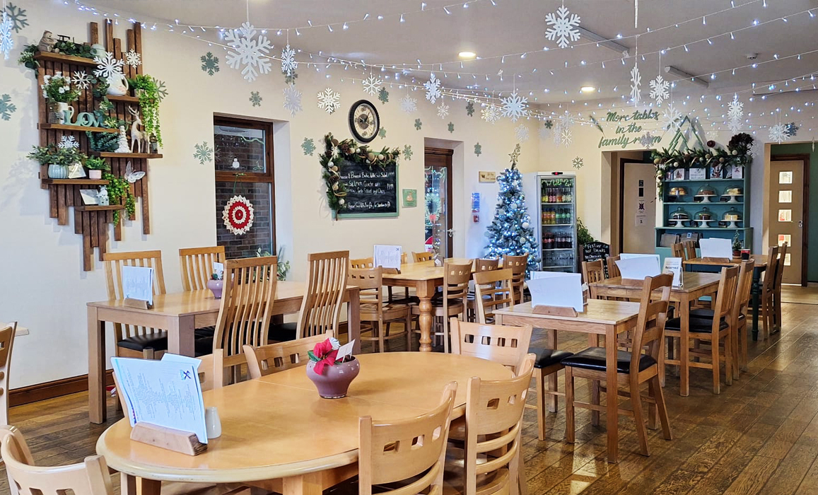 Tea Rooms at Rock Foundation, Caistor, Christmas 2025